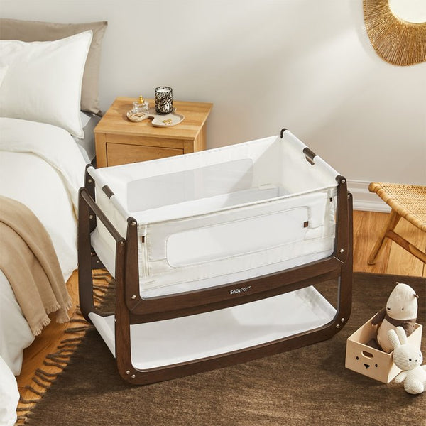 Snuz SnuzPod Bedside Crib The Natural Edit Ebony Snuz