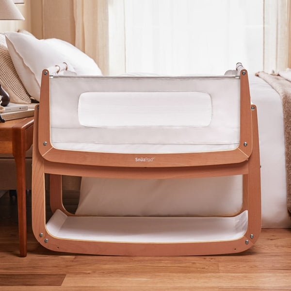 SnuzPod4 Bedside Crib Natural Snuz